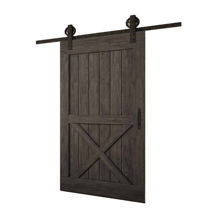 New Arrivals Hot Selling Products Carbon Steel Industrial Sliding Barn Door Rail For Wood Door Design