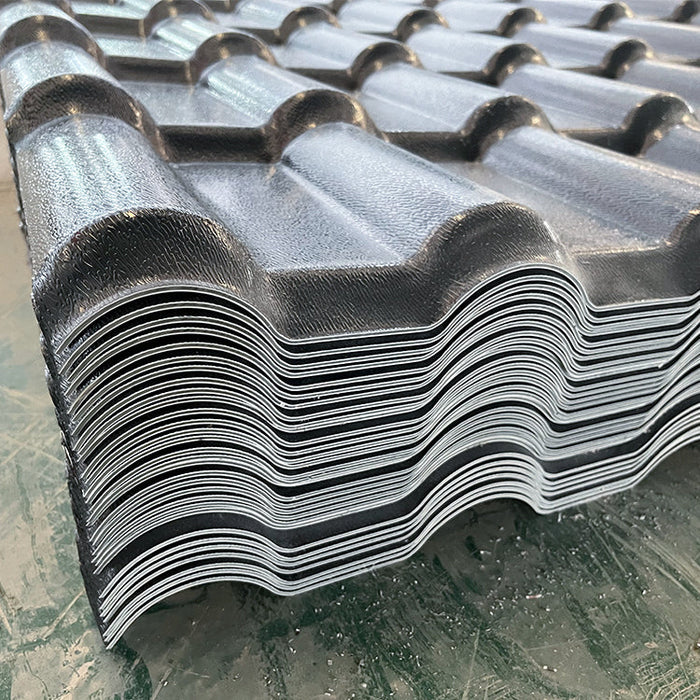 resin roof sheet Thermal insulation spanish style resin roof asa synthetic resin roofing waterproof residential for house