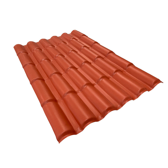 Waterproof roofing tile heat insulat plastic synthetic resin fire resistant ASA PVC corrugated roof tile