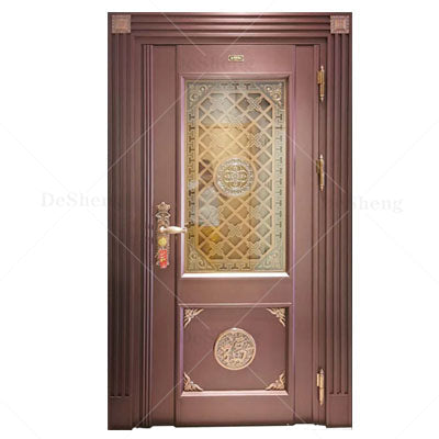 House Front Entrance 304 Stainless Steel Door Home Security Anti-Theft Bullet-Proof Door.