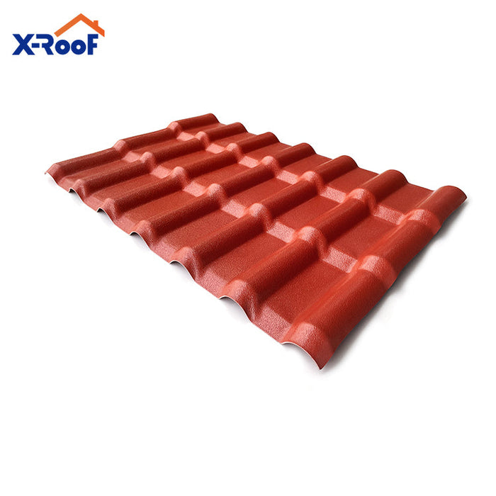 chinese economic asa pvc plastic roof tile corrugated carbon fiber pvc roof sheet