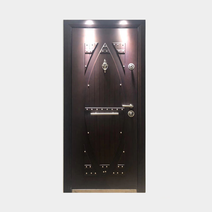 Best Selling Superior Quality Latest Design Turkish Entrance Metal Exterior Front Steel Security Door For Sale