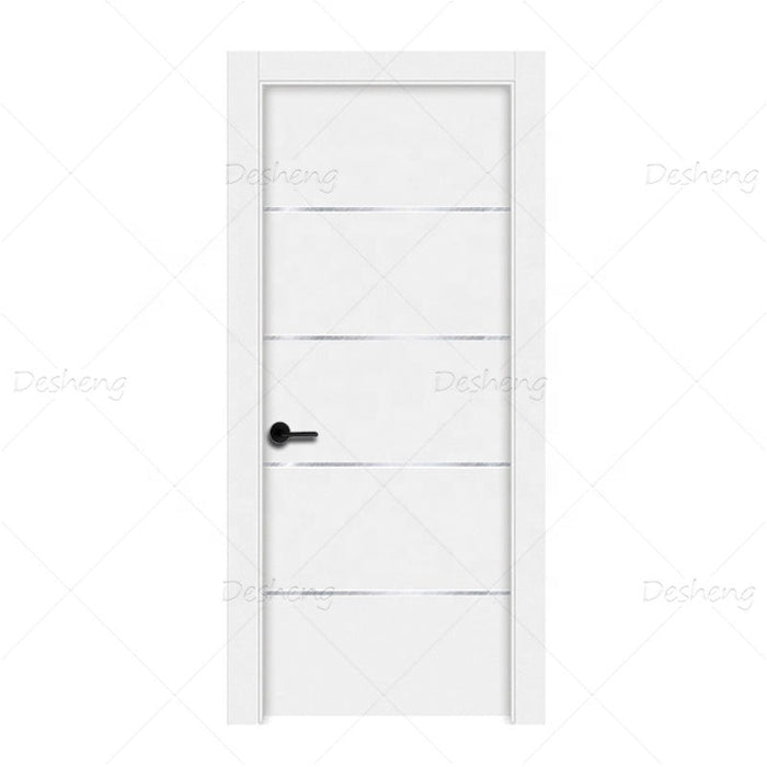 Bedroom Doors For HDF Veneer Painting Solid Wood Exterior Hotel Others Wooden Interior Door(old)