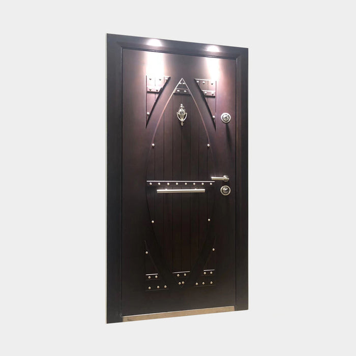 Best Selling Superior Quality Latest Design Turkish Entrance Metal Exterior Front Steel Security Door For Sale