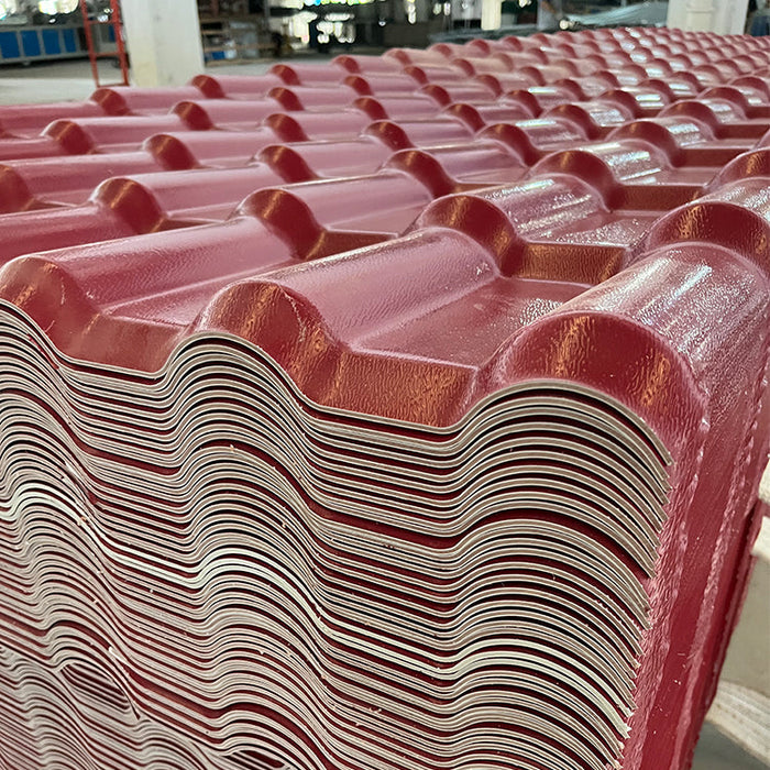 Light weight pvc roofing corrugated Spanish resin roof sheet asa PVC synthetic resin roof tile