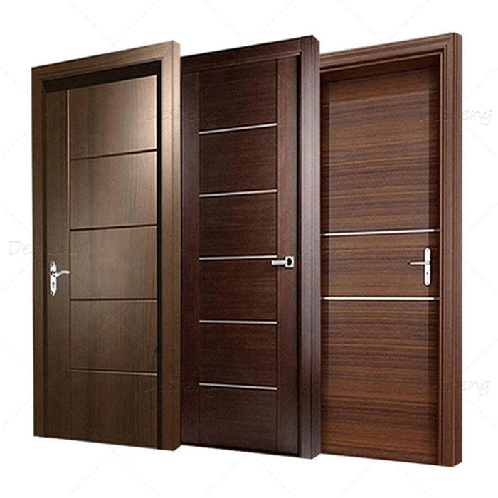 Bedroom Doors For HDF Veneer Painting Solid Wood Exterior Hotel Others Wooden Interior Door(old)