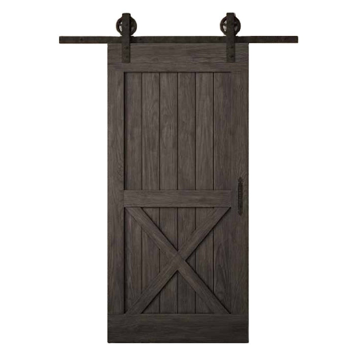 New Arrivals Hot Selling Products Carbon Steel Industrial Sliding Barn Door Rail For Wood Door Design