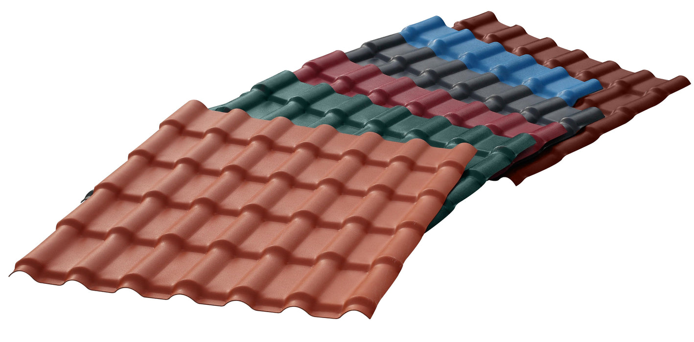 light weight roof sheet Fireproof synthetic resin roofing best quality colored pvc roof sheet