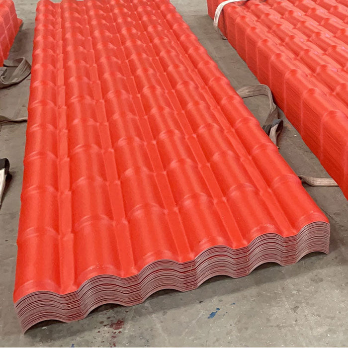 Brand New Guangdong Roof Green System Panel Tile Construction Material Corrugated Roofing Sheet