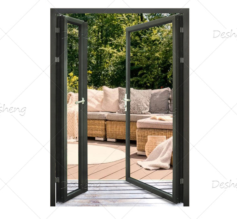 Popular Construction Material Entry Doors Interior Exterior Glass Door And Windows For Houses