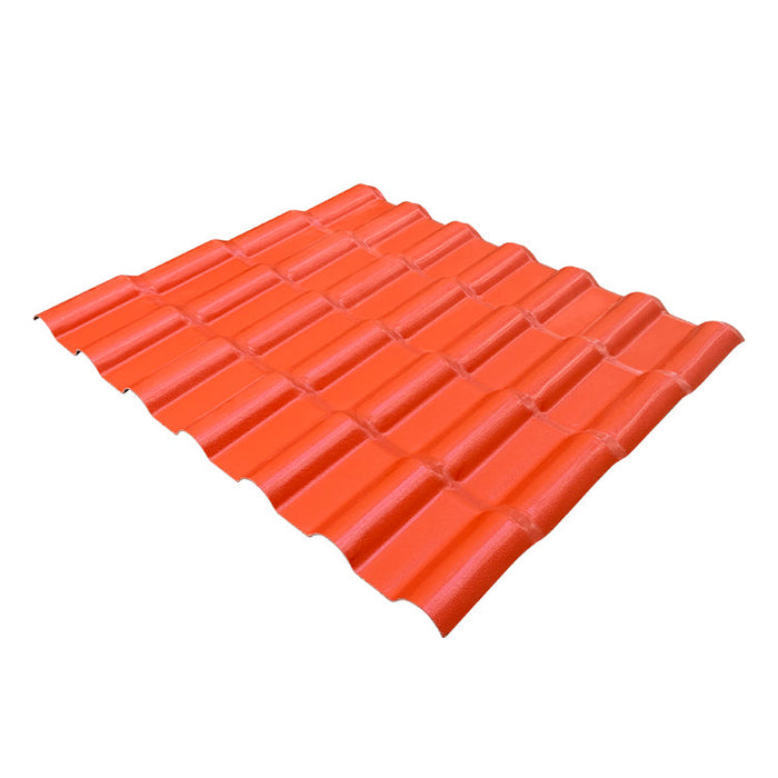 UV protective New Design synthetic resin ASA roof Colorful Plastic Synthetic Resin PVC Roof Tiles